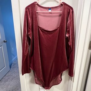 Velvet Bodysuit
